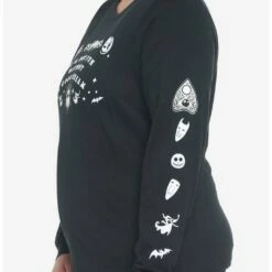Deals ⌛ The Nightmare Before Christmas Good Scream Girls Long-Sleeve T-Shirt Plus Size 🎉 -Dressup Outfits Shop 19295309 av2
