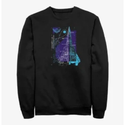 Best reviews of ✨ Disney Pixar Lightyear Ship Schematic Sweatshirt 😉