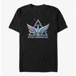 New 🌟 Disney Pixar Lightyear Star Command Rainbow T-Shirt 🛒