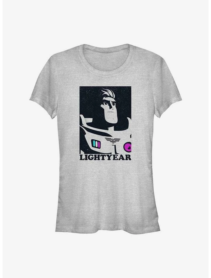 Discount ⌛ Disney Pixar Lightyear Contrast Girls T-Shirt ✨ 1 Discount ⌛ Disney Pixar Lightyear Contrast Girls T-Shirt ✨