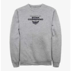 Budget ⭐ Disney Pixar Lightyear Property Of Star Command Sweatshirt 🔥