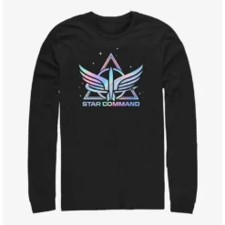 Brand new ❤️ Disney Pixar Lightyear Star Command Rainbow Long-Sleeve T-Shirt ❤️