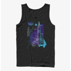 Buy 🌟 Disney Pixar Lightyear Ship Schematic Tank 👍