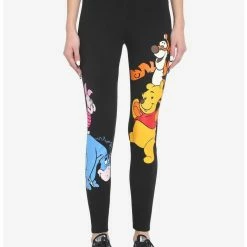 New ⌛ Disney Winnie The Pooh Jumbo Character Leggings 👏