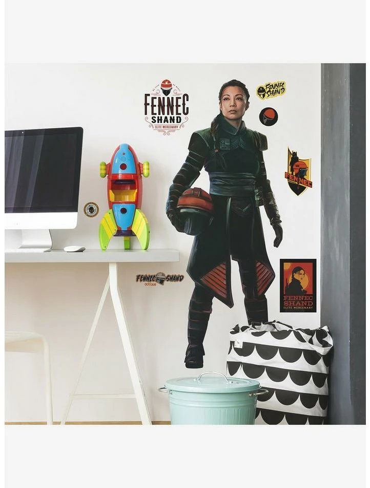 Budget ⌛ Star Wars The Book of Boba Fett Fennec Shand Peel & Stick Giant Wall Decals ❤️ 3 Budget ⌛ Star Wars The Book of Boba Fett Fennec Shand Peel & Stick Giant Wall Decals ❤️ - Image 3