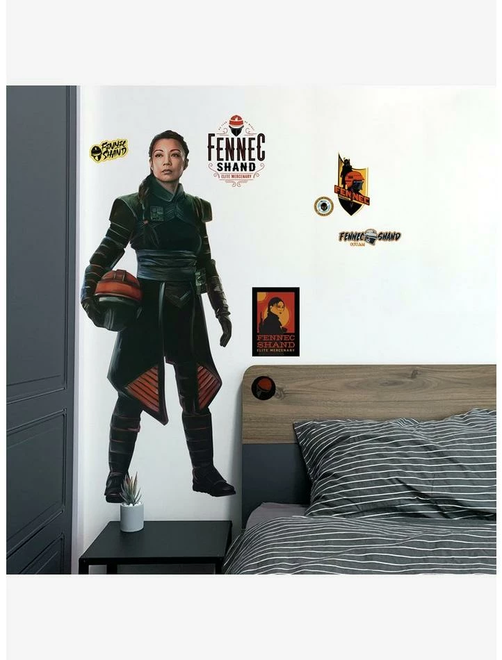 Budget ⌛ Star Wars The Book of Boba Fett Fennec Shand Peel & Stick Giant Wall Decals ❤️ 4 Budget ⌛ Star Wars The Book of Boba Fett Fennec Shand Peel & Stick Giant Wall Decals ❤️ - Image 4