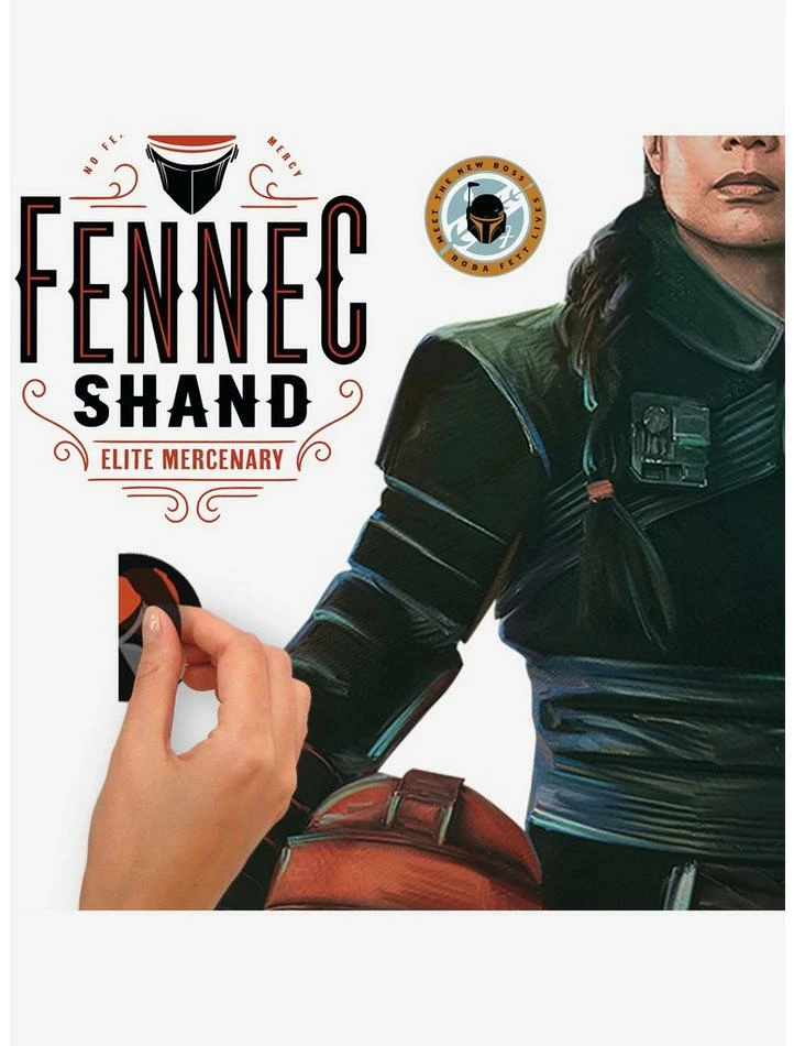 Budget ⌛ Star Wars The Book of Boba Fett Fennec Shand Peel & Stick Giant Wall Decals ❤️ 5 Budget ⌛ Star Wars The Book of Boba Fett Fennec Shand Peel & Stick Giant Wall Decals ❤️ - Image 5