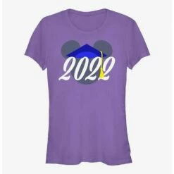 Promo 💯 Disney Mickey Mouse Graduation 2022 Girls T-Shirt 😀