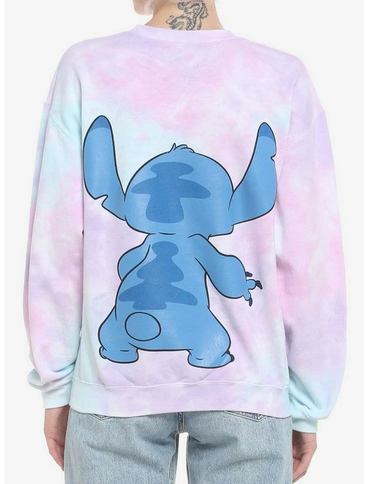 Buy ๐งจ Disney Stitch Tie-Dye Girls Sweatshirt ๐ฅฐ 2 Buy ๐งจ Disney Stitch Tie-Dye Girls Sweatshirt ๐ฅฐ - Image 2