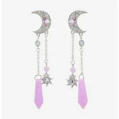 Best Sale ⭐ Disney Tangled Bejeweled Celestial Crystal Earrings ⭐