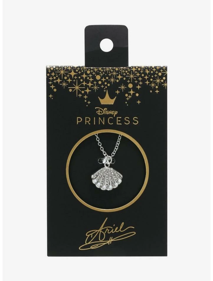 Best Sale π― Disney The Little Mermaid Bejeweled Shell Necklace π 3 Best Sale π― Disney The Little Mermaid Bejeweled Shell Necklace π - Image 3