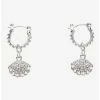 Wholesale ⭐ Disney The Little Mermaid Shell Bejeweled Mini Hoops ✔️
