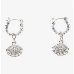 Wholesale β Disney The Little Mermaid Shell Bejeweled Mini Hoops βοΈ
