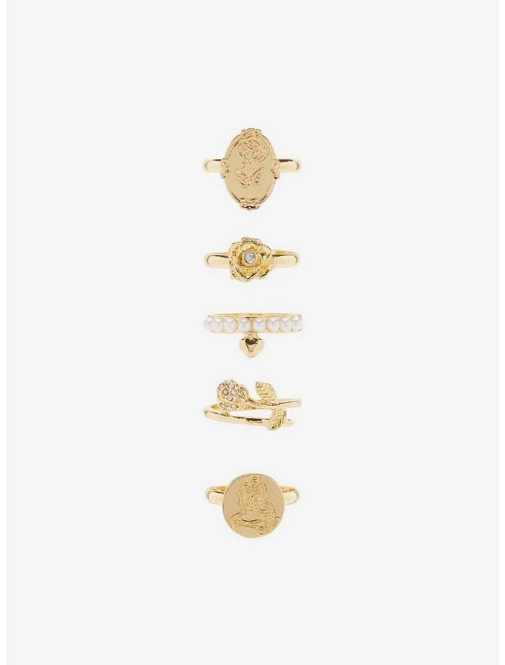 Promo π€© Disney Beauty And The Beast Belle Ring Set β¨ 1 Promo π€© Disney Beauty And The Beast Belle Ring Set β¨