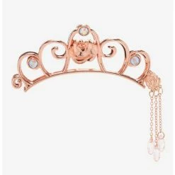Best Sale 🌟 Disney Beauty And The Beast Belle Rose Gold Claw Hair Clip 🎁