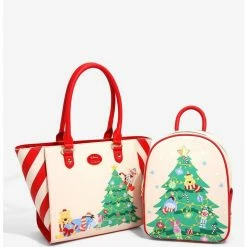 Best Sale 🧨 Her Universe Disney Winnie The Pooh Christmas Ornament Satchel Bag 🧨 -Dressup Outfits Shop 19388743 av4