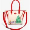 Best Sale 🧨 Her Universe Disney Winnie The Pooh Christmas Ornament Satchel Bag 🧨