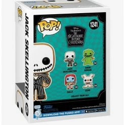 Discount 🔥 Funko The Nightmare Before ❄ Christmas Pop! Gingerbread Jack Skellington Vinyl Figure Hot Topic 2022 Exclusive 🤩 -Dressup Outfits Shop 19426479 av2