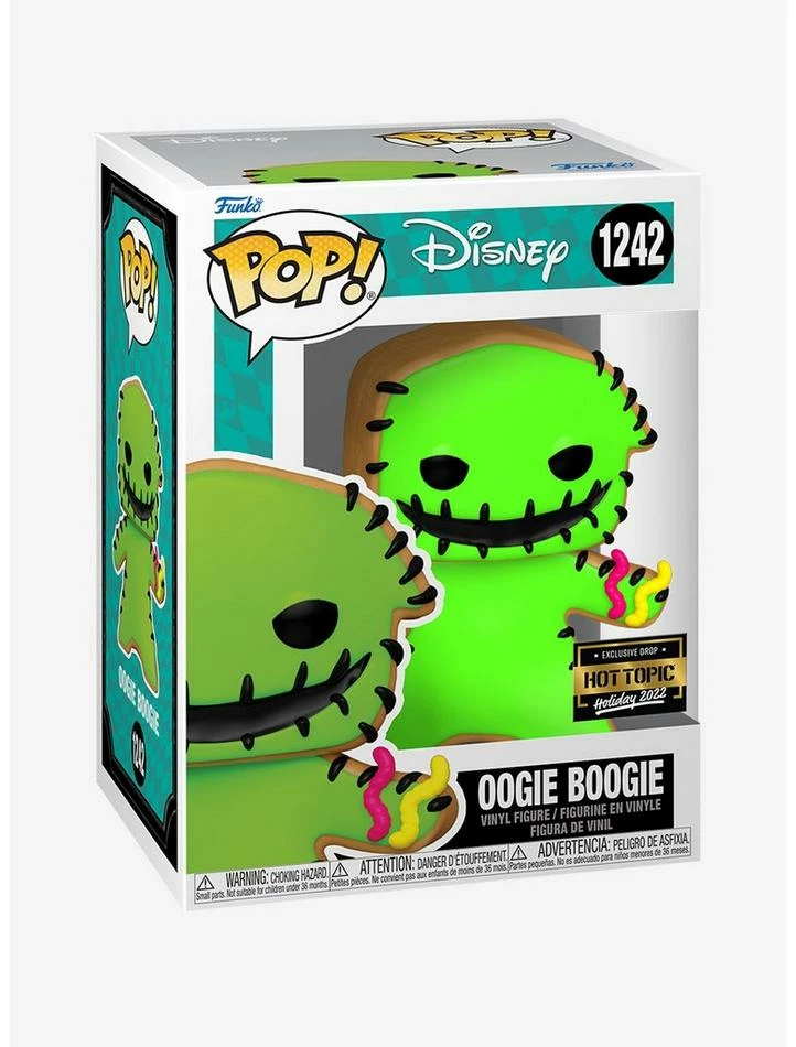 Best Sale π Funko The Nightmare Before Christmas Pop! Gingerbread Oogie Boogie Vinyl Figure Hot Topic 2022 Exclusive π 2 Best Sale π Funko The Nightmare Before Christmas Pop! Gingerbread Oogie Boogie Vinyl Figure Hot Topic 2022 Exclusive π - Image 2