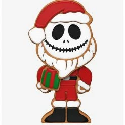 Budget ❤️ Funko The Nightmare Before 💯 Christmas Soda Gingerbread Santa Jack Skellington Vinyl Figure Hot Topic 2022 Exclusive 🧨