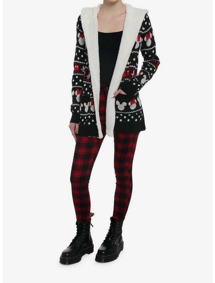 Outlet π Disney Mickey Mouse & Minnie Mouse Sherpa Girls Open Cardigan β 2 Outlet π Disney Mickey Mouse & Minnie Mouse Sherpa Girls Open Cardigan β - Image 2