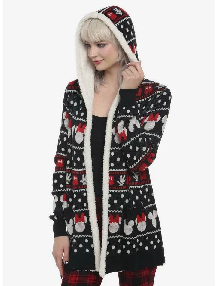 Outlet π Disney Mickey Mouse & Minnie Mouse Sherpa Girls Open Cardigan β 1 Outlet π Disney Mickey Mouse & Minnie Mouse Sherpa Girls Open Cardigan β