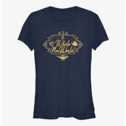 Promo 💯 Disney Aladdin A Whole New World Girls T-Shirt 🎉