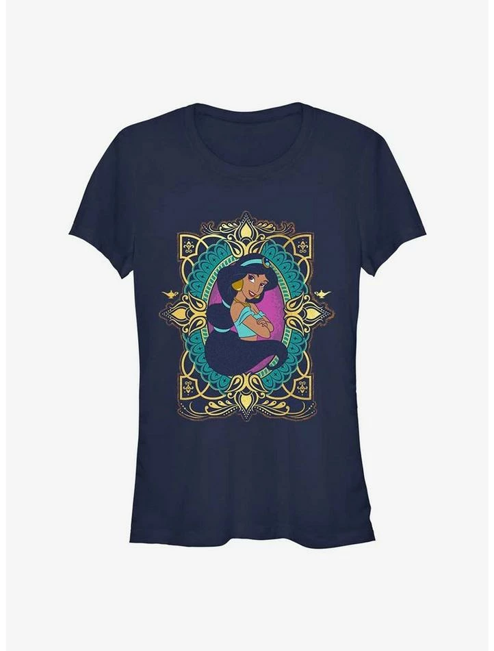 Buy ✔️ Disney Aladdin Jasmine Badge 30th Anniversary 🎁 Girls T-Shirt ✨ 1 Buy ✔️ Disney Aladdin Jasmine Badge 30th Anniversary 🎁 Girls T-Shirt ✨