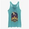 Discount 🧨 Disney Aladdin & Jasmine Flying 30th Anniversary Girls Tanks 👏