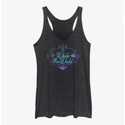 Flash Sale ✨ Disney Aladdin A Whole New World ❤️ Girls Tanks 🧨
