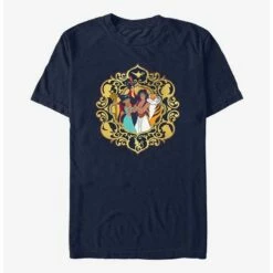 Best Pirce ❤️ Disney Aladdin Group Together Frame T-Shirt ❤️
