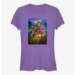 Cheap 🧨 Disney Encanto Madrigal House Poster Girls T-Shirt 😉