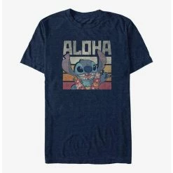 Hot Sale ✨ Dsny Lilo Stch Stitch Says Aloha T-Shirt 🛒
