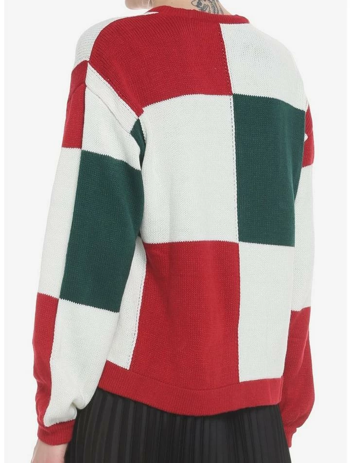 New β Her Universe Disney Holiday Mickey Mouse Patchwork Girls Cardigan π 3 New β Her Universe Disney Holiday Mickey Mouse Patchwork Girls Cardigan π - Image 3