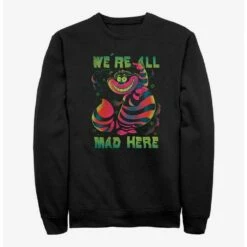 Cheap ⭐ Disney Alice in Wonderland Mad Cheshire Crewneck 🥰