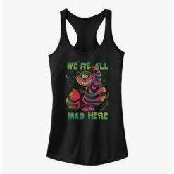 Brand new ❤️ Disney Alice in Wonderland Mad Cheshire Girls Tank 💯