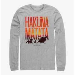 Best reviews of ✔️ Disney The Lion King Sunset Matata Long Sleeve T-Shirt ⭐