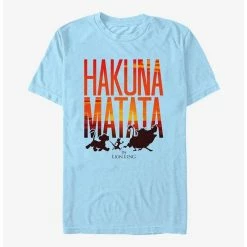 Budget 🧨 Disney The Lion King Sunset Matata T-Shirt 🔥
