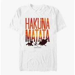 Flash Sale 😀 Disney The Lion King Sunset Matata T-Shirt 👍