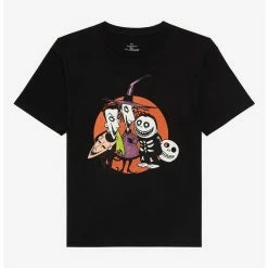 Promo ✔️ The Nightmare Before 🎉 Christmas Oogie's Boys Vintage Boyfriend Fit Girls T-Shirt 👍