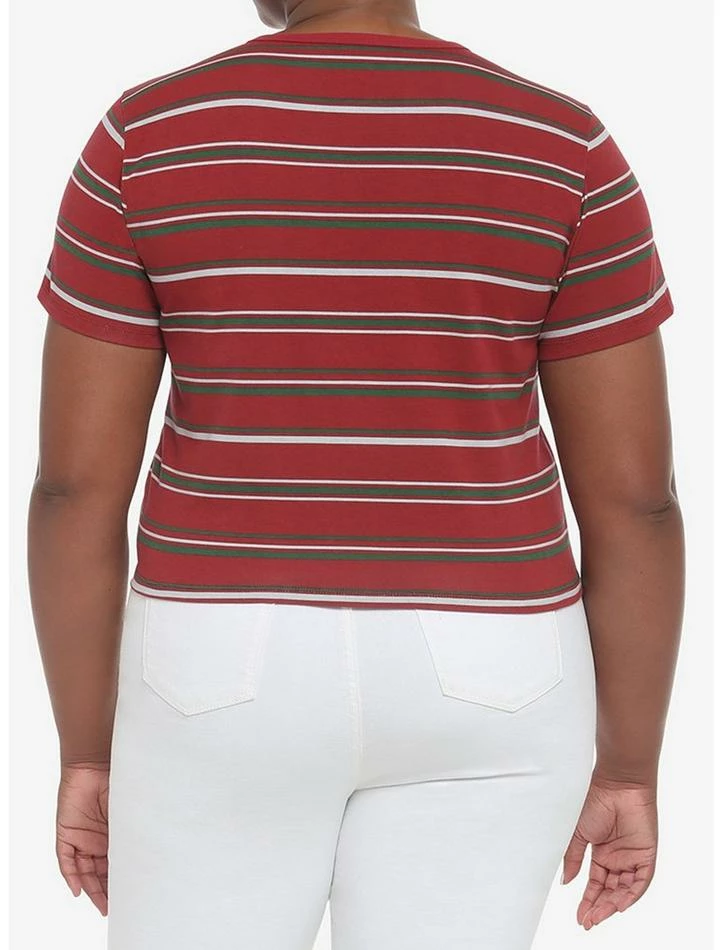 Budget βοΈ Her Universe Disney Holiday Winnie The Pooh Festive Lights Stripe π Girls Baby T-Shirt Plus Size π 3 Budget βοΈ Her Universe Disney Holiday Winnie The Pooh Festive Lights Stripe π Girls Baby T-Shirt Plus Size π - Image 3