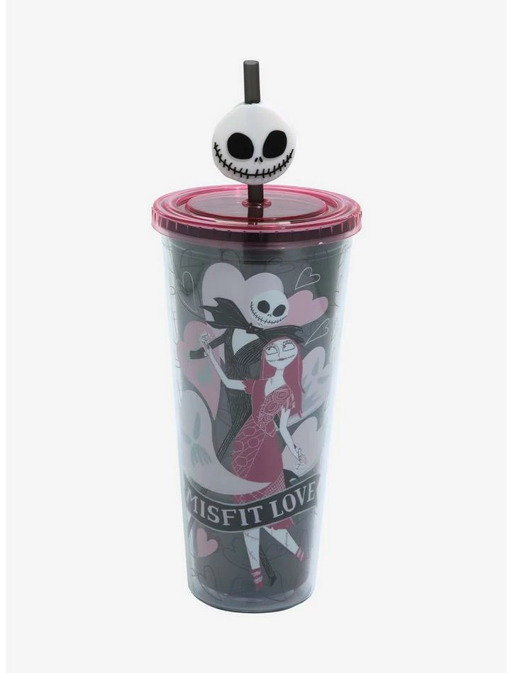 Coupon ❤️ The Nightmare Before Christmas Misfit Love Acrylic Travel Cup ✔️ 1 Coupon ❤️ The Nightmare Before Christmas Misfit Love Acrylic Travel Cup ✔️