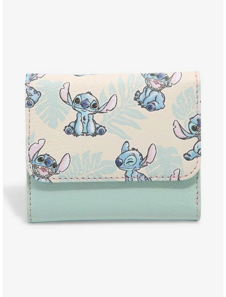Cheapest ⌛ Loungefly Disney Lilo & Stitch Tropical Leaves Mini Wallet ❤️ 1 Cheapest ⌛ Loungefly Disney Lilo & Stitch Tropical Leaves Mini Wallet ❤️