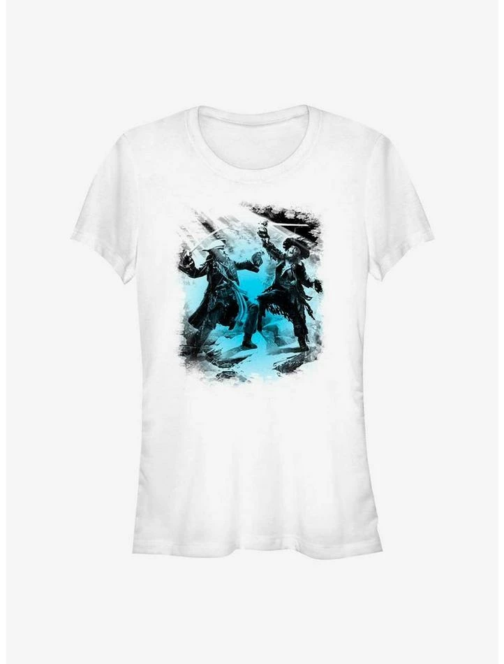Hot Sale 🌟 Disney Pirates of the Caribbean Captain Fight Girls T-Shirt ✔️ 1 Hot Sale 🌟 Disney Pirates of the Caribbean Captain Fight Girls T-Shirt ✔️