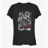 New ❤️ Disney Pirates of the Caribbean Yo Ho Jack Sparrow Girls T-Shirt 🎉