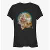 Budget 🥰 Disney Pirates of the Caribbean: On Stranger Tides Out To Sea 🧨 Girls T-Shirt ❤️