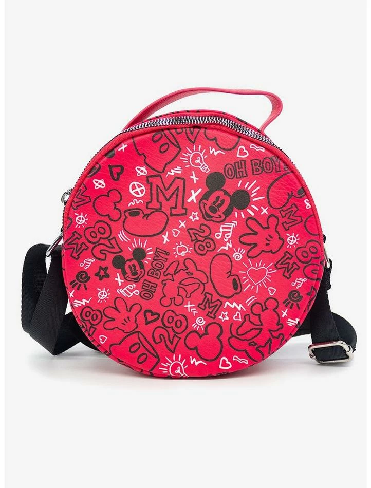 Coupon โ Disney Mickey Mouse Icon Doodles Collage Cross Body Bag ๐ 1 Coupon โ Disney Mickey Mouse Icon Doodles Collage Cross Body Bag ๐