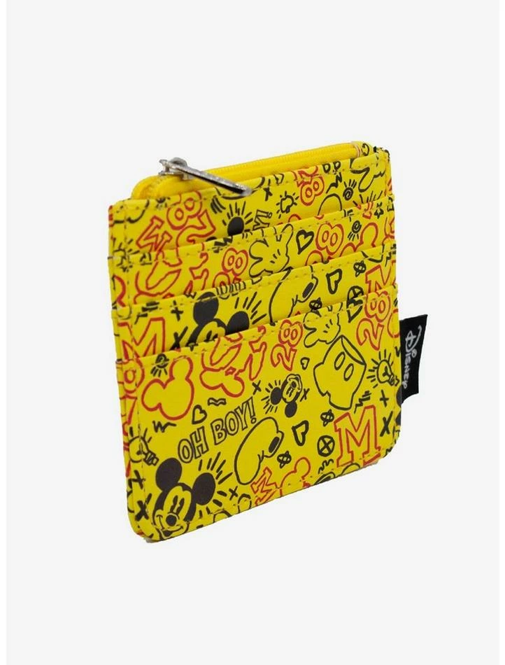 New ๐ Disney Mickey Mouse Icon Doodles Collage Wallet Id Zip Top โ๏ธ 2 New ๐ Disney Mickey Mouse Icon Doodles Collage Wallet Id Zip Top โ๏ธ - Image 2