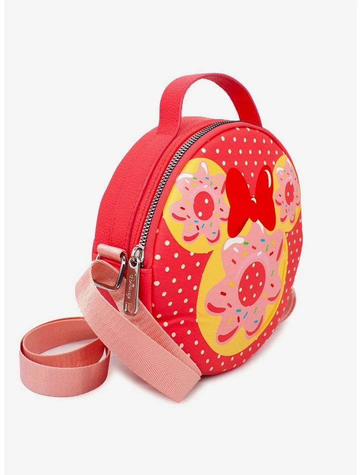 Cheap ๐ Disney Minnie Mouse Bow And Ears Donut Dessert With Polka Dot Cross Body Bag โค๏ธ 2 Cheap ๐ Disney Minnie Mouse Bow And Ears Donut Dessert With Polka Dot Cross Body Bag โค๏ธ - Image 2