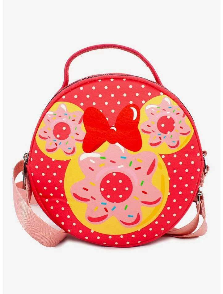 Cheap ๐ Disney Minnie Mouse Bow And Ears Donut Dessert With Polka Dot Cross Body Bag โค๏ธ 1 Cheap ๐ Disney Minnie Mouse Bow And Ears Donut Dessert With Polka Dot Cross Body Bag โค๏ธ
